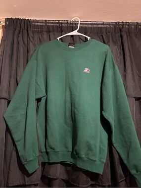 Starter Crewneck Sweater in Forest Green